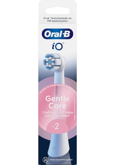Oral-b İo Gentle Care Beyaz Diş Fırçası Yedek Başlığı 2 Adet