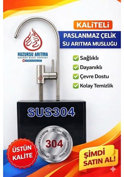 Su Arıtma Musluğu Paslanmaz Çelik 1
