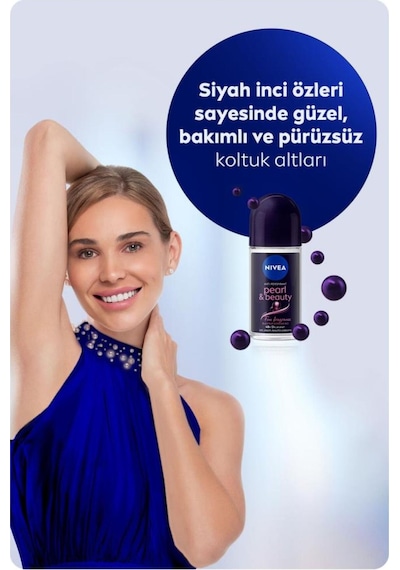 Kadın Roll On Deodorant Pearl&beauty Fine Fragrance,48 Saat Anti-perspirant Koruma 50ml X2 Ad