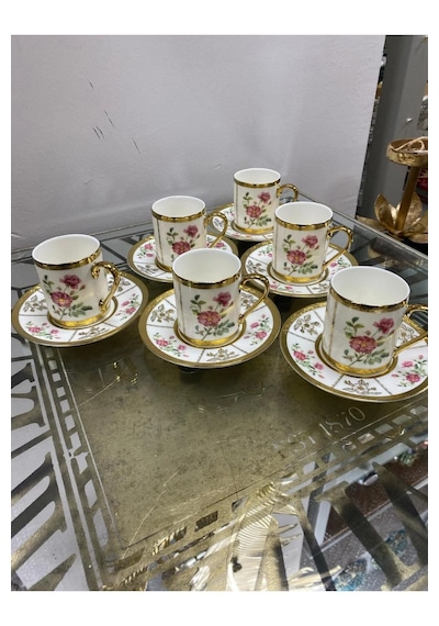 Rsy-228 6 Lı Porselen Fincan Takımı Tatum Çok Renkli