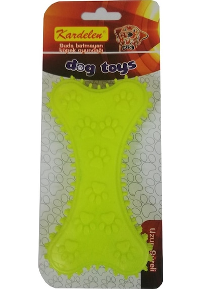 Kardelen Patili Plastik Köpekler İçin Diş Kaşıma Kemiği L 14 CM