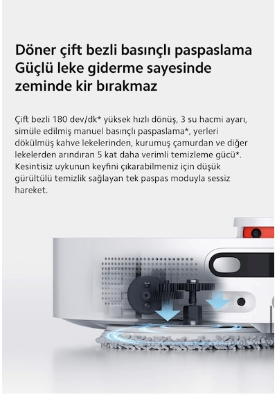 Xiaomi X10+ Robot Süpürge