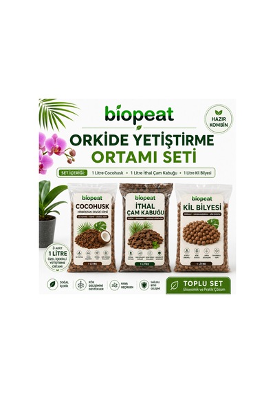 Orkide Yetiştirme Ortamı Seti 1000