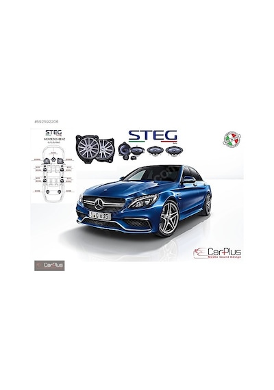 Mercedes C - E - G - S Serileri Steg Italy Hoparlör Kiti