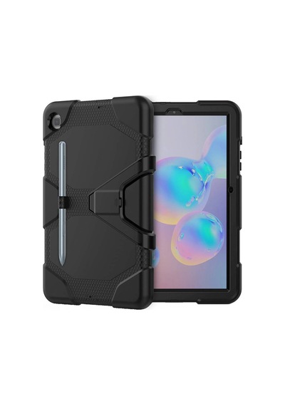 Samsung Uyumlu Galaxy T500 Tab A7 10.4 Kılıf Griffin Tablet Kapak - Siyah Evimdeyokyok