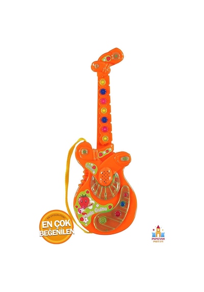 Türkçe Müzikli Işıklı Gitar Ve Direksiyon Seti - Çocuklar İçin Eğlenceli Oyuncaklar