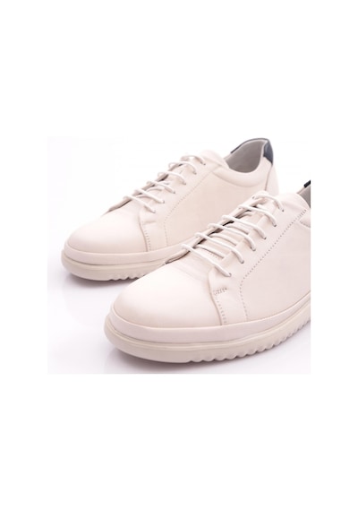 Dgn 9144 Erkek Düz Taban Sneaker Ayakkabi 9144-2505-R2728 Beyaz
