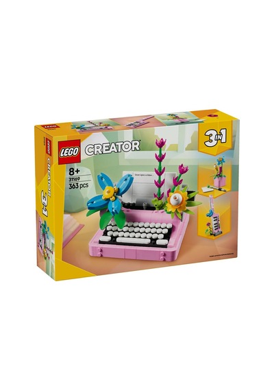 Lego Creator 31169 Typewriter With Flowers