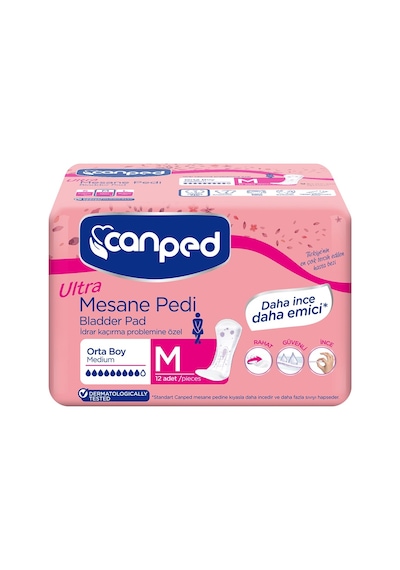 Canped Ultra Mesane Pedi Orta Boy M 12'Li