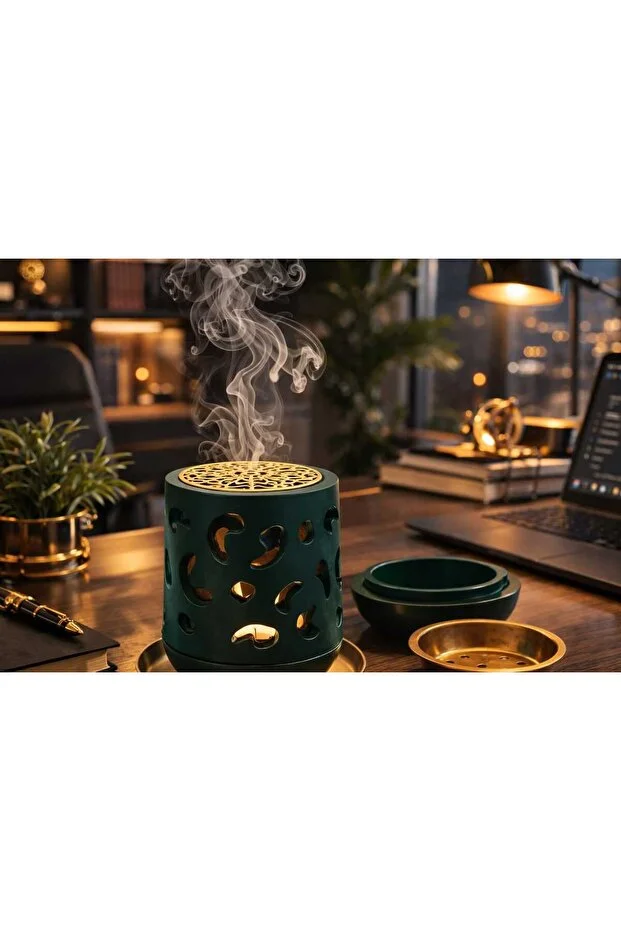 Banum Luxury Aromaterapi Ve Meditasyon İçin İdeal Dekoratif Tütsuluk Buhurdanlık