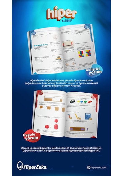 2027 6. Sınıf Hiper Matematik Konu Anlatımlı & Etkinlikli Soru Bankası | Serkan Akça