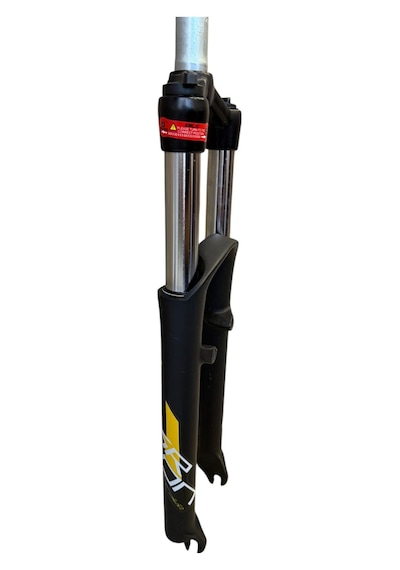 Zoom M/lo 26" Jant Kilitlenebilir Bisiklet Maşası 1-1/8 Qr Amortisörlü Maşa Disk Fren Uyumlu Siyah Sarı