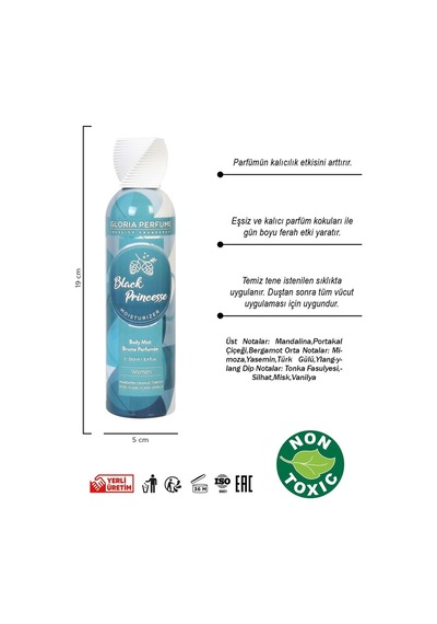 Black Princesse Body Mist 250 Ml