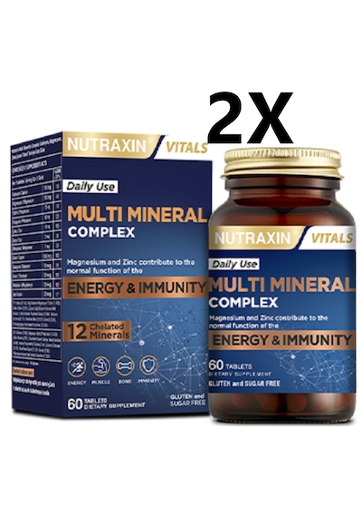 Nutraxin Multimineral Complex Energy Immun 2x60 Tablet