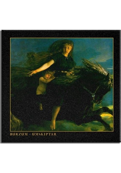 Beam Burzum Umskiptar Albüm Arma Peç Patch Yama Siyah