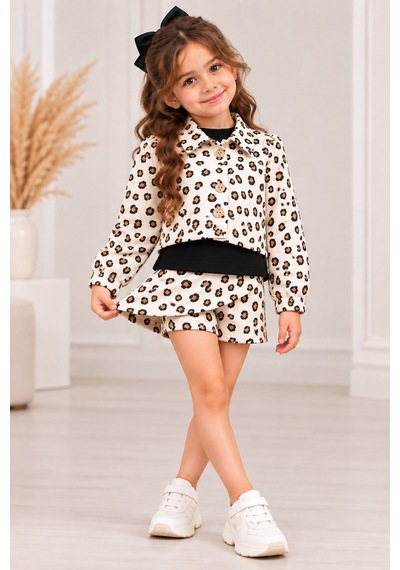 Genel Markalar Leopar Desenli Etek Görünümlü Şortlu Kız Çocuk 3 Lü Takım Benekli Leopar Desenli - 925915837 Benekli Leopar Desenli Genel Markalar Leopar Desenli Etek Görünümlü Şortlu Kız Çocuk 3 Lü Takım Benekli Leopar Desenli - 925915837 Benekli Leopar Desenli