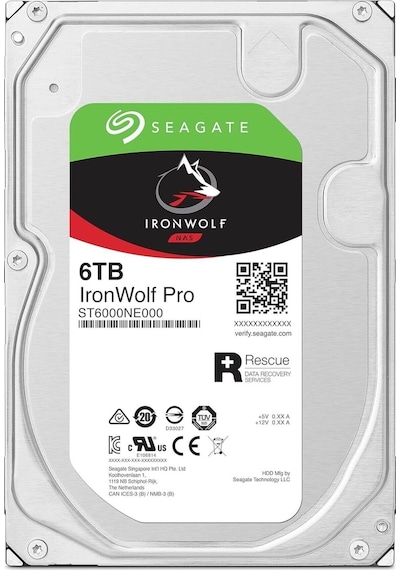 Ironwolf Pro St6000ne000 6tb 7200rpm 3.5\