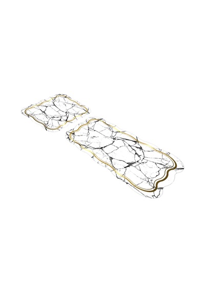 Alanur Defne Lazer Kesim 2 Li Banyo Takimi St210193kr Beyaz Altın