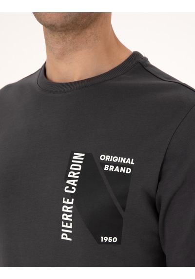 Pierre Cardin Erkek Antrasit Sweatshirt 50317750-vr006 Antrasit