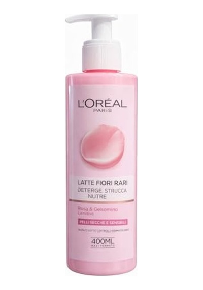 L Oréal Paris Değerli Çiçekler Temizleme Sütü Kuru Ve Hassas Ciltler 400 Ml