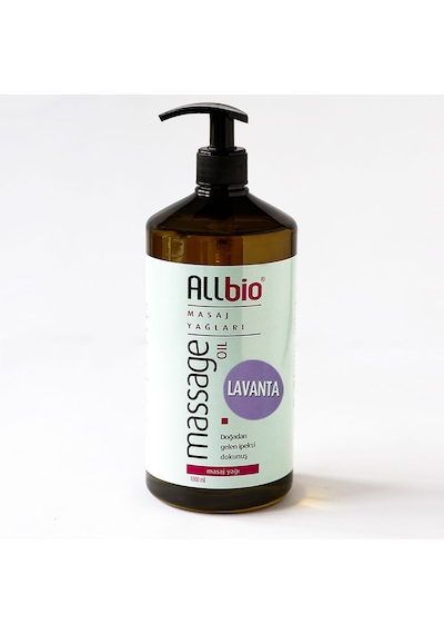 Allbio Masaj Yağı Lavanta 1 L