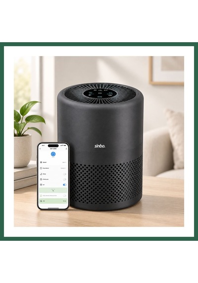 Bezos Hava Temizleyici - 3 Kademe Filtre, Uv, Wi-fi Bzs01