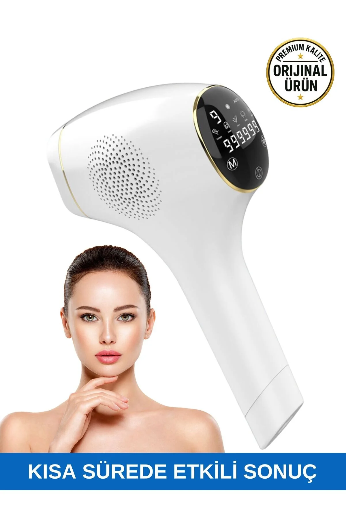 X20 Ipl Buz Lazer Epilasyon Cihazı 999.999 Flash Atım Dkunmatik Ekran