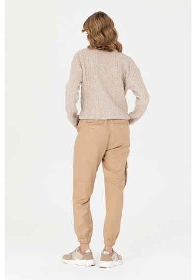 U.s. Polo Assn. Cepli Lastikli Paça Kum Kadın Pantolon 1677142 001