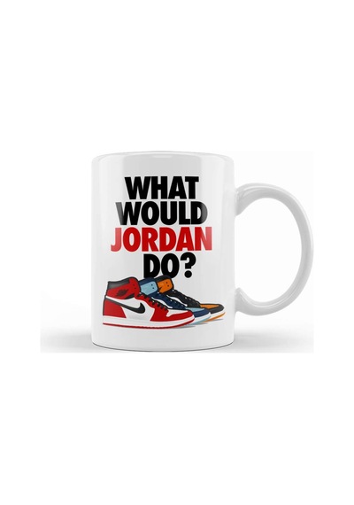 Michael Jordan What Would Jordan Do Kupa Bardak Porselen Karışık