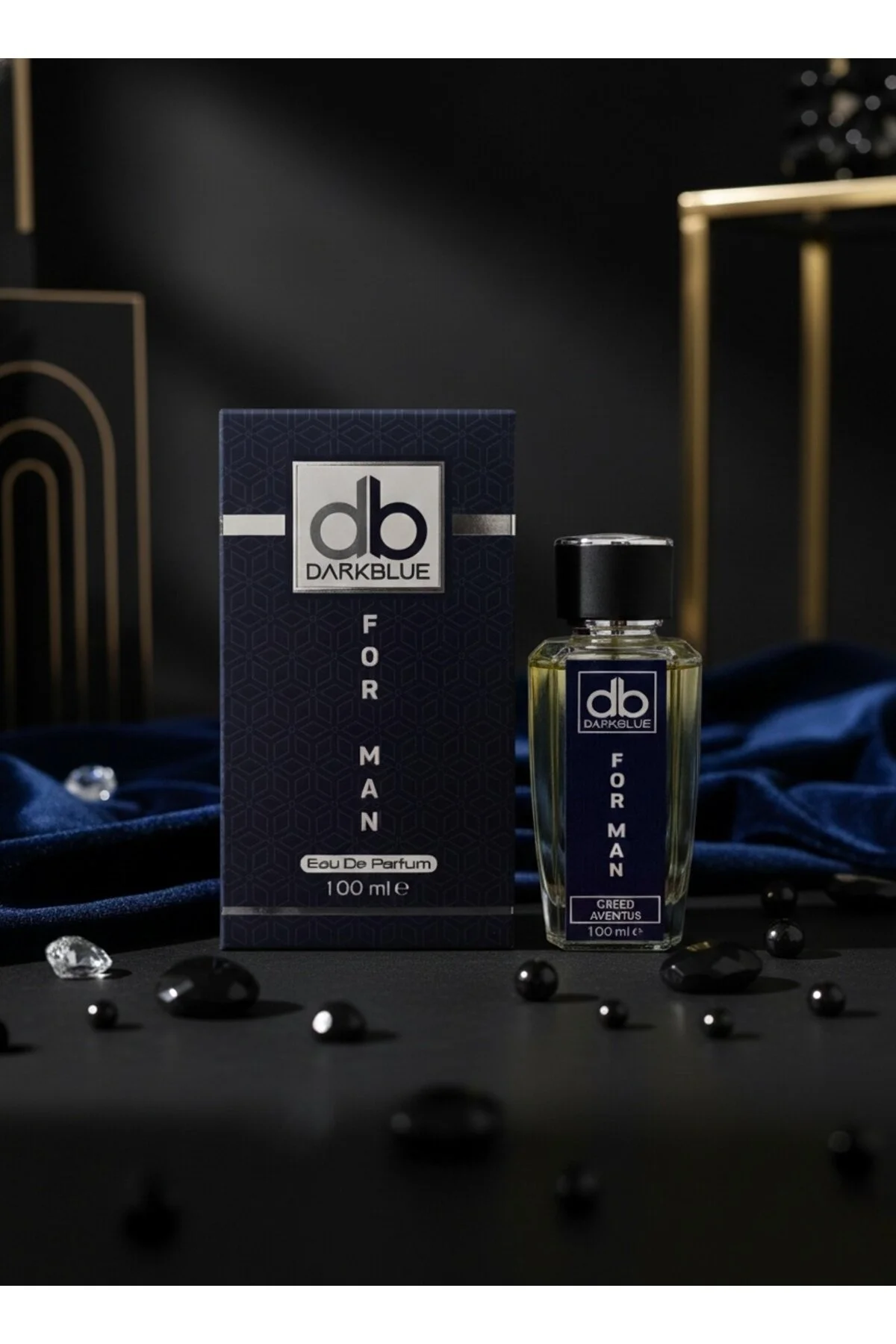 Darkblue Creed Aventus Erkek Parfüm EDP 100 ML