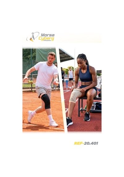 MORSA CYBERG® Örgü Patella Destekli Dizlik
