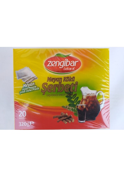 Zengibar Baharat Meyan Kökü Sallama Çay 20'li 320 G