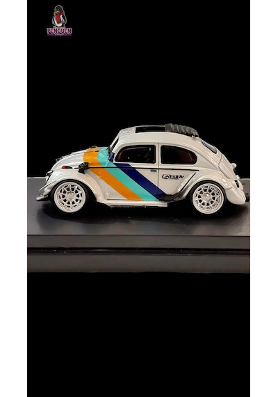 Inspire Model 1/64 Volkswagen Beetle Rwb Robert Design Stripe 300 Limited Rwb2021rs000160a