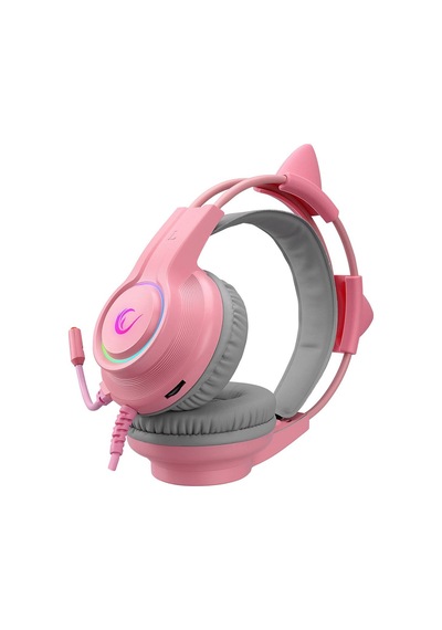 Rampage RM-K91 X-Catty USB 7.1 Version Mikrofonlu RGB Kulak Üstü Oyuncu Kulaklığı