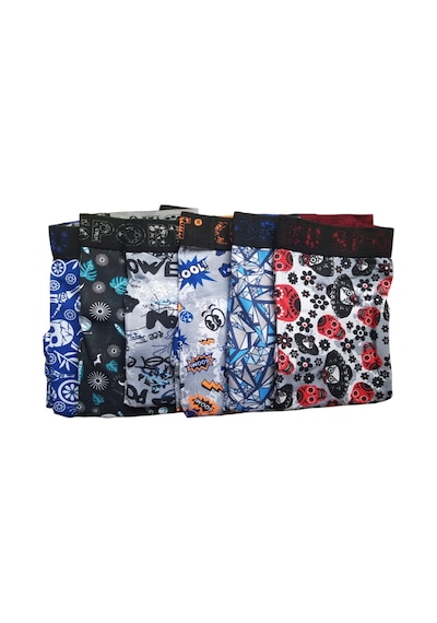Tutku Erkek Elas Emp Spor Boxer 6'lı Kombin Kombin