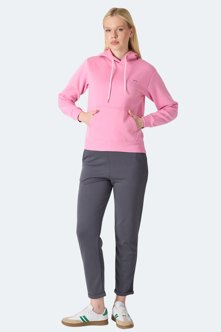 Slazenger Mısty I Kadın Pembe Sweatshirt Pembe