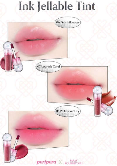 Perıpera Ink Jellable Tint 06 Pink İnfluencer
