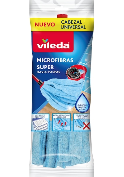 Vileda %100 Mikrofiber Saçaklı Havlu Paspas