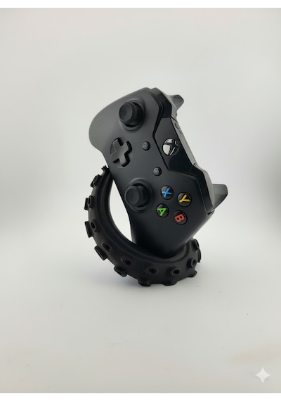 Xbox Kontrolcüsü İçin Ahtapot Temalı Stand Şık Ve Dayanıklı Siyah