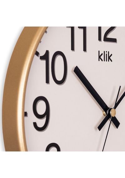 Venüs Gold Minimalist Duvar Saati Gold