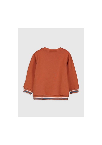 LC Waikiki Lcw Baby Koyu Turuncu Sweatshirt Koyu Turuncu Peh