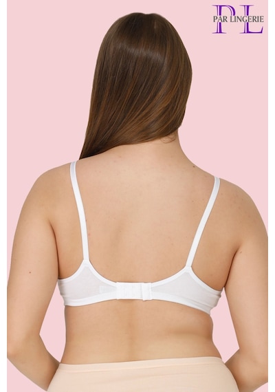 Par Lingerie Hamile Emzirme Sütyeni Kapsız Beyaz
