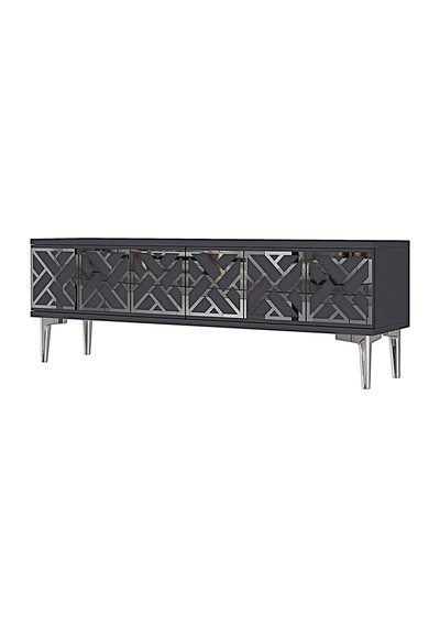 Tsa1238as Arex Tv Sehpası Antrasit-silver 120cm Tsa1238as Arex Tv Sehpası Antrasit-silver 120cm