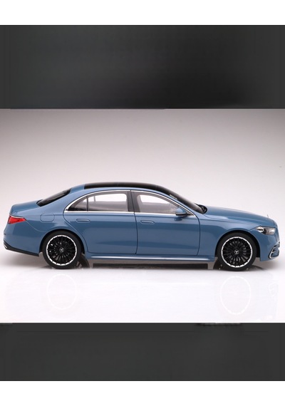 Norev Mercedes Benz S-class W223 - 2021. Blue 1/18 Model Araba