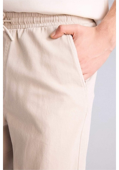 Defacto %100 Pamuk Baggy Fit Pantolon F6129ax26spbg766 Bej-bg766