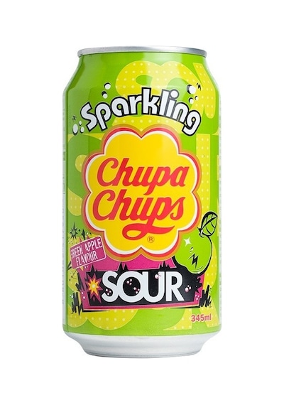 Chupa Chups Sour Green Apple Flavour 345 ML