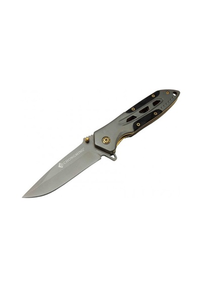 Chongming Cm84 Kamp Çakı Titanyum Gold 20 Cm Manuel, Kemerlikli