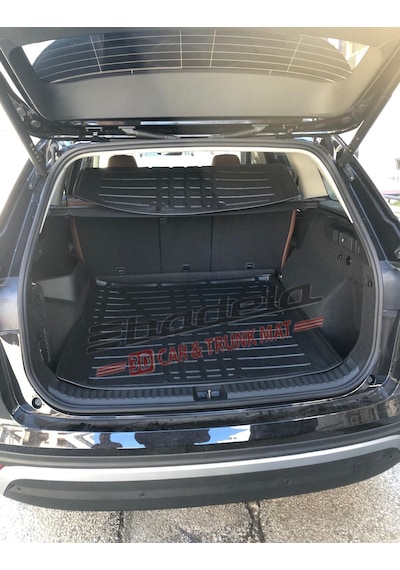 Skoda Kodiaq 2024-2025 Arası 3d Kauçuk Kokusuz Üst Bagaj Havuzu