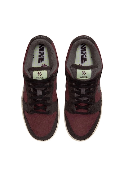 Nike Dunk Low Covered İn Fleece Burgundy Unisex Sneaker Bordo