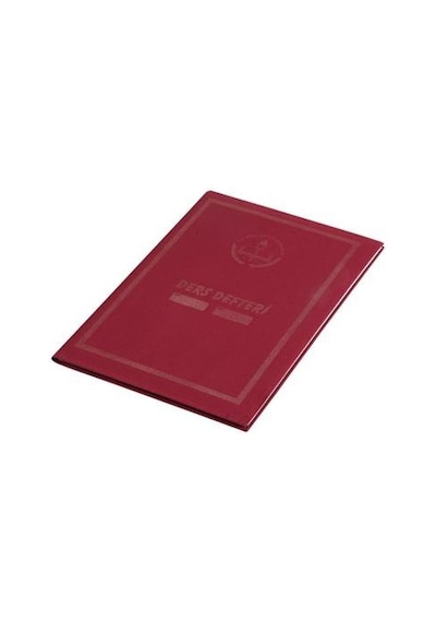 Gülpaş Ders Defteri 8 Ders Yoklamalı 25x35 Impertex Ciltli 418